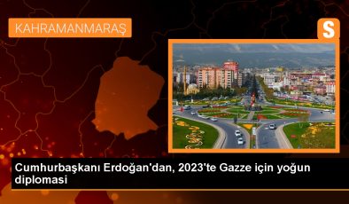 Cumhurbaşkanı Erdoğan’dan, 2023’te Gazze için yoğun diplomasi