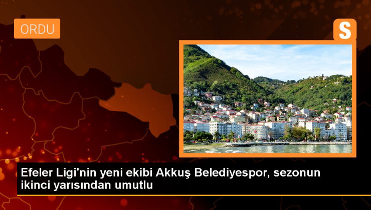 Akkuş Belediyespor Başantrenörü Aykut Lale: ‘Ligin ikinci yarısında savaşan bir takım olacağız’