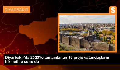 Diyarbakır Büyükşehir Belediyesi, 2023’te 19 projeyi tamamlayarak hizmete sundu