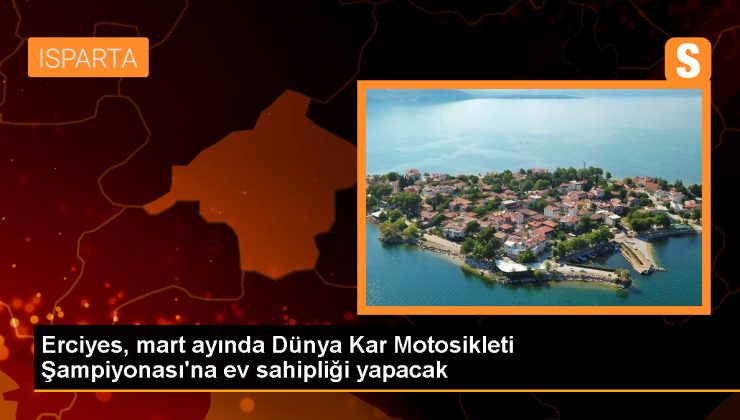 Erciyes, Dünya Kar Motosikleti Şampiyonası’na ev sahipliği yapacak