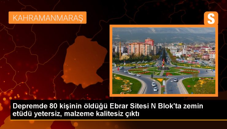 Kahramanmaraş’ta Ebrar Sitesi davası açıldı