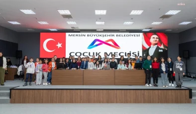Mersin Büyükşehir Belediyesi’nin ‘Çocuk Meclisi’ Ocak Ayı 1. Olağan Meclis Toplantısı Yapıldı