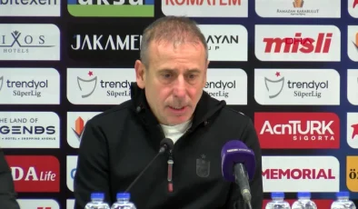 Trabzonspor ve Antalyaspor Teknik Direktörlerinden maç sonu açıklamaları