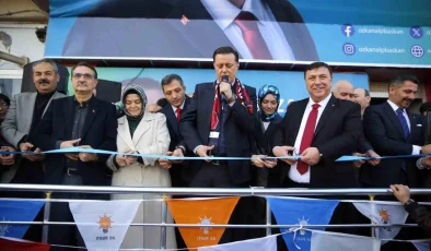 Cumhur İttifakı’nın Odunpazarı Belediye Başkan Adayı Özkan Alp, Emek Mahallesi’nde Seçim İrtibat Ofisi’nin Açılışını Gerçekleştirdi