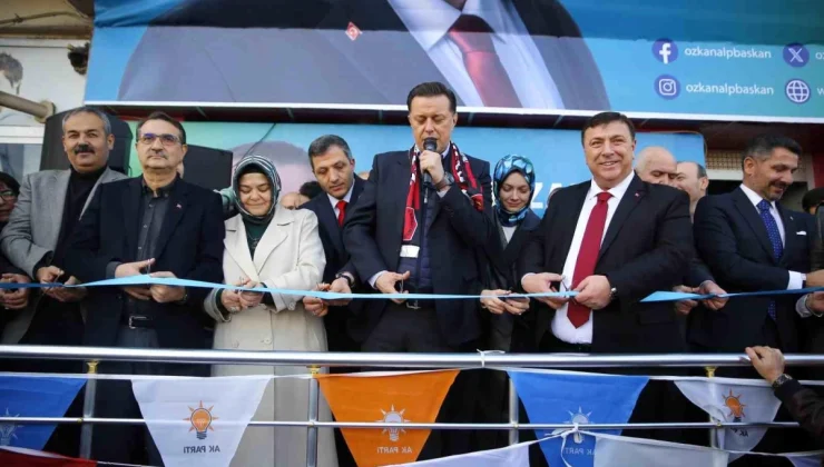 Cumhur İttifakı’nın Odunpazarı Belediye Başkan Adayı Özkan Alp, Emek Mahallesi’nde Seçim İrtibat Ofisi’nin Açılışını Gerçekleştirdi