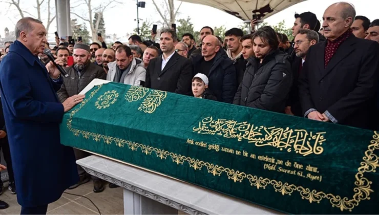 Cumhurbaşkanı Erdoğan, AK Parti İstanbul Kadın Kolları İl Başkan Yardımcısı Fatma Sevim Baltacı’nın cenaze törenine katıldı