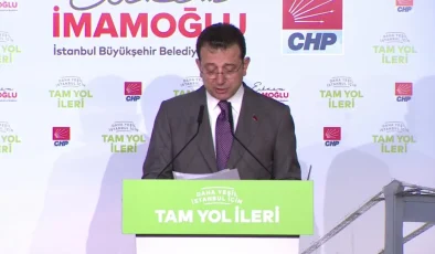 İbb Başkanı Ekrem İmamoğlu: “Kanal İstanbul Planları İptal”