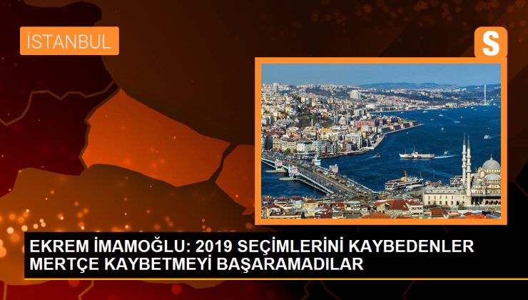 İmamoğlu: 2019 seçimlerini kaybedenler mertçe kaybetmeyi başaramadılar