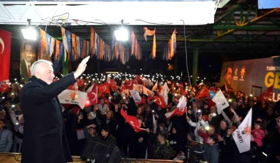 AK Parti Belediye Başkan Adayı Şükrü Başdeğirmen Halıkent’te Vatandaşlarla Buluştu