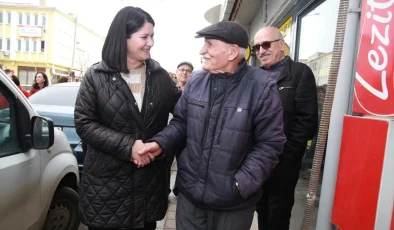 Cumhur İttifakı Edirne Belediye Başkan Adayı Belgin İba seçim çalışmalarına devam ediyor