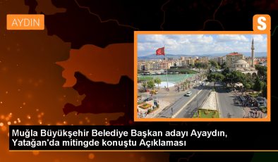 Cumhur İttifakı’nın Muğla Büyükşehir Belediye Başkan Adayı Aydın Ayaydın, Emeklilere İlave Maaş Vaadi Verdi