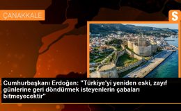Cumhurbaşkanı Erdoğan: Türkiye’yi eski günlerine döndürmek isteyenlerin çabaları bitmeyecektir