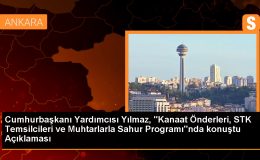 Cumhurbaşkanı Yardımcısı Cevdet Yılmaz: İstanbul’a hak ettiği değeri vermiş olmazsınız
