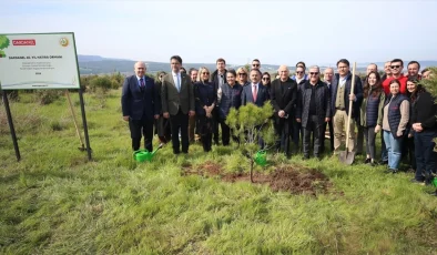 Dardanel, Çanakkale’de Hatıra Ormanı Oluşturdu