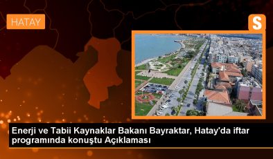 Enerji ve Tabii Kaynaklar Bakanı Alparslan Bayraktar, Türkiye’yi enerjide, savunma sanayinde, tarımda, gıdada bağımsız kılmak istiyor