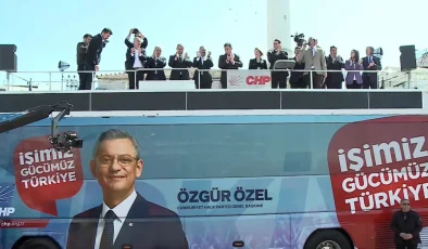 Özgür Özel, Aliağa’da: “İzmir’i Size Yedirtmeyiz. Vakıflara, Cemaatlere, Tarikatlara İzmir’i Peşkeş Çektirtmeyiz”