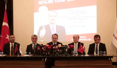 Yeniden Refah Partisi Genel Başkanı Dr. Fatih Erbakan: 31 Mart, bir beka seçimi değildir