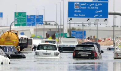 Dubai’deki Aşırı Yağışlar Hava Trafiğini Etkiledi