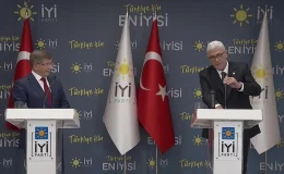 Ahmet Davutoğlu, İYİ Parti Genel Başkanı Müsavat Dervişoğlu’nu ziyaret etti