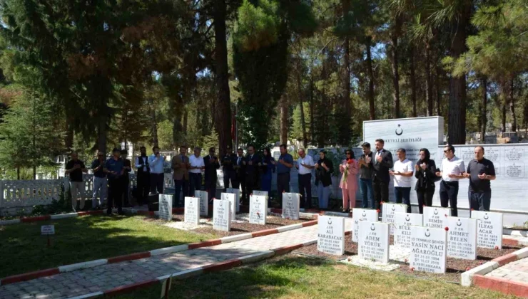 15 Temmuz Şehidi Yasin Naci Ağaroğlu Korkuteli’de Anıldı