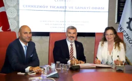 Çerkezköy Ticaret ve Sanayi Odası ile Bulgar-Türk İş Adamları Derneği Arasında İş Birliği Protokolü İmzalandı