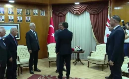 CHP Genel Başkanı Özgür Özel, KKTC Başbakanı Ünal Üstel’i ziyaret etti