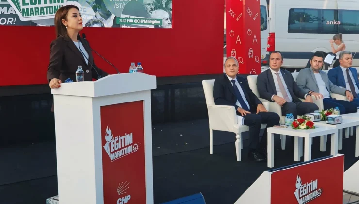 CHP’nin Eğitim Maratonu’nda Öğretmenlerin Durumu Tartışıldı