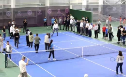 Karatay Belediyesi Kapalı Tenis Kortu açıldı