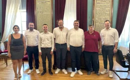 Seferihisar Belediye Başkanı İsmail Yetişkin Yunanistan’ın Samos Adası’ndaki belediyeleri ziyaret etti