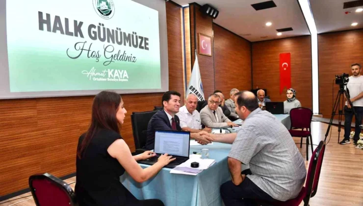 Trabzon Ortahisar Belediyesi Halk Günü Buluşmaları Başladı