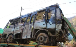 Zonguldak’ta okul servisi kazası davasında araç sahibi aracın iadesini istedi