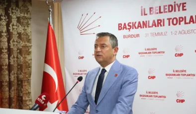 CHP Genel Başkanı Özgür Özel: Belediyelere mali darbe yapıyorlar