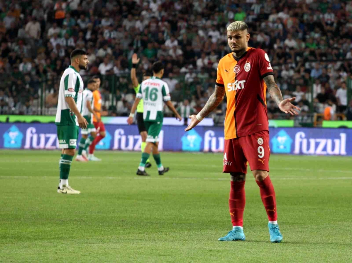 Konyaspor, Galatasaray’a 2-1 mağlup oldu