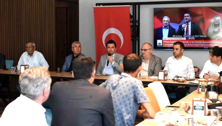 Osmangazi Belediye Başkanı Erkan Aydın, Muhtarlarla İstişare Toplantısı Gerçekleştirdi