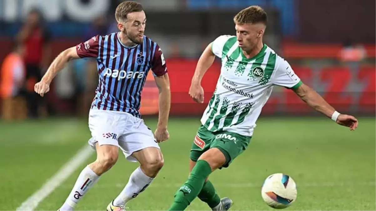 Trabzonspor, St. Gallen’e penaltılarda elenerek Avrupa defterini kapattı