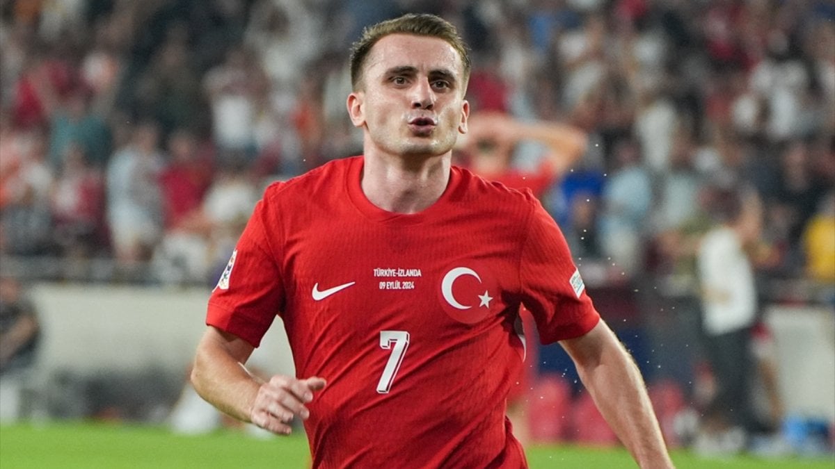 Kerem Aktürkoğlu, İzlanda maçında hat-trick yaptı